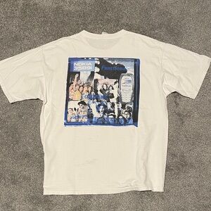 Rare Y2K NOKIA 3589i promotion t-shirt distressed condition